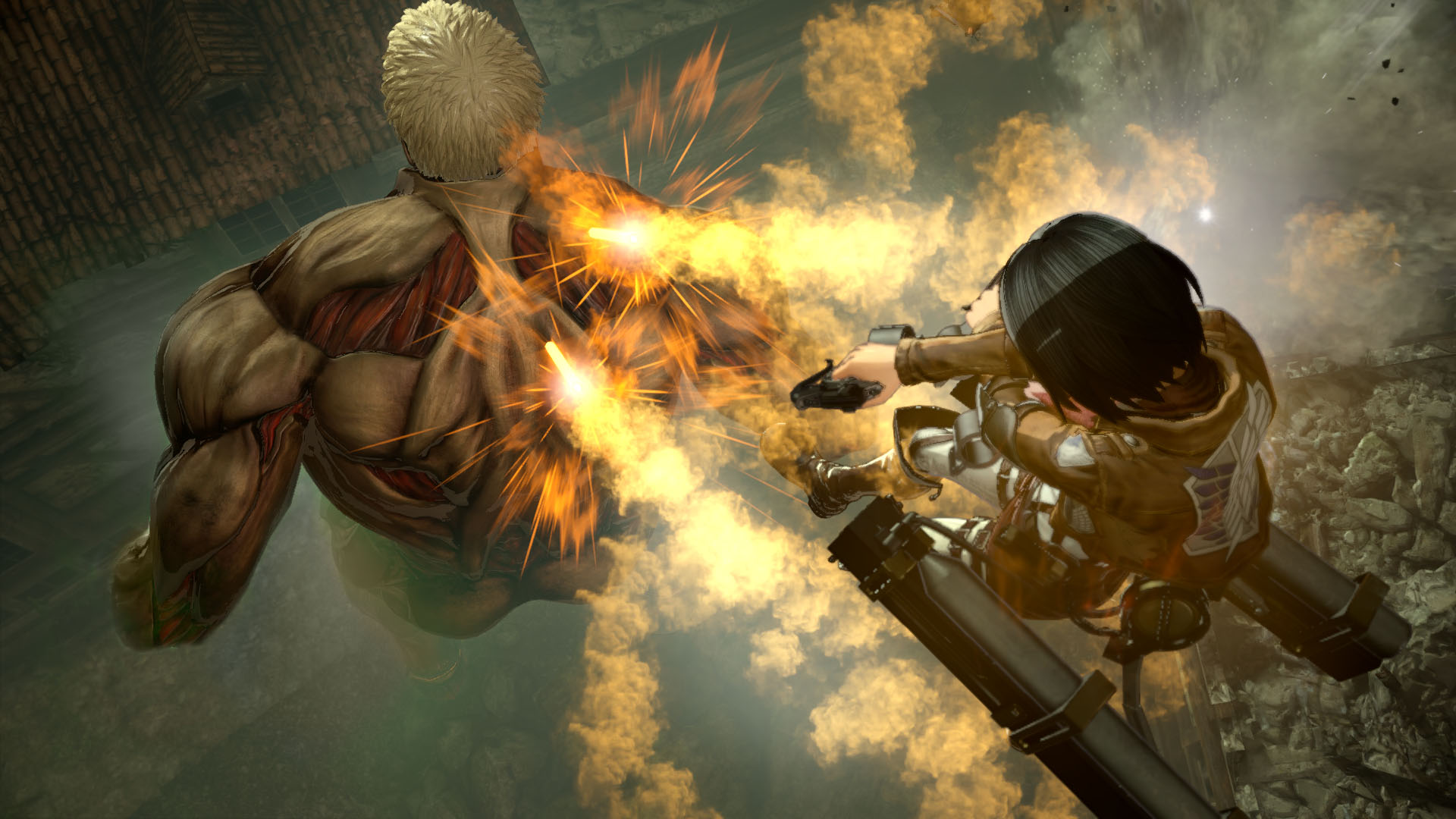Скриншот из игры Attack on Titan 2: Final Battle - 1