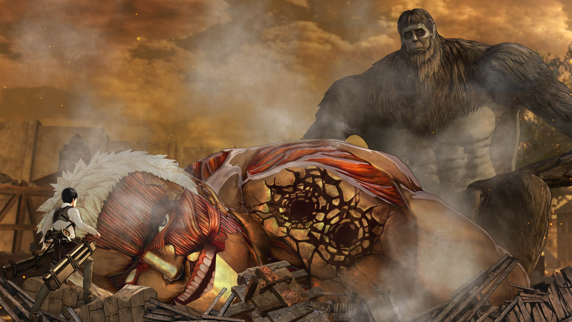 Скриншот из игры Attack on Titan 2: Final Battle - 2