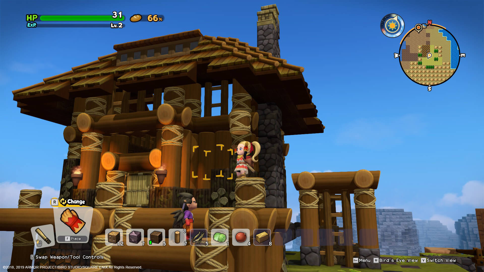 Скриншот из игры Dragon Quest Builders 2 - 1