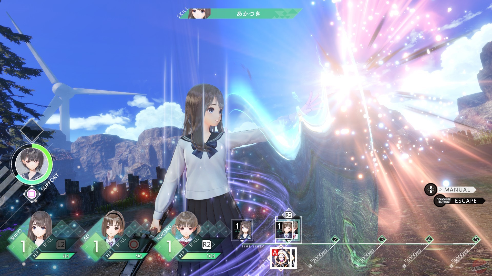 Скриншот из игры BLUE REFLECTION: Second Light - 15