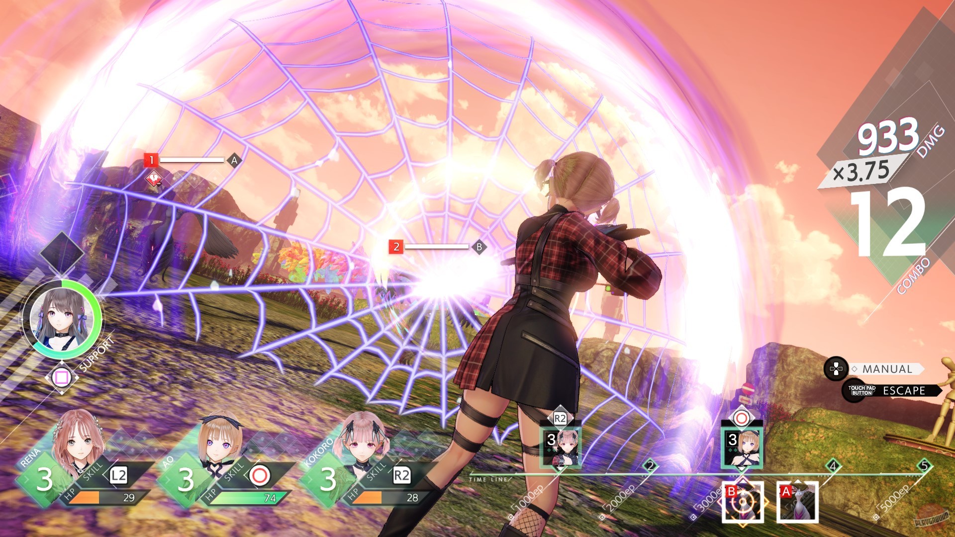 Скриншот из игры BLUE REFLECTION: Second Light - 49