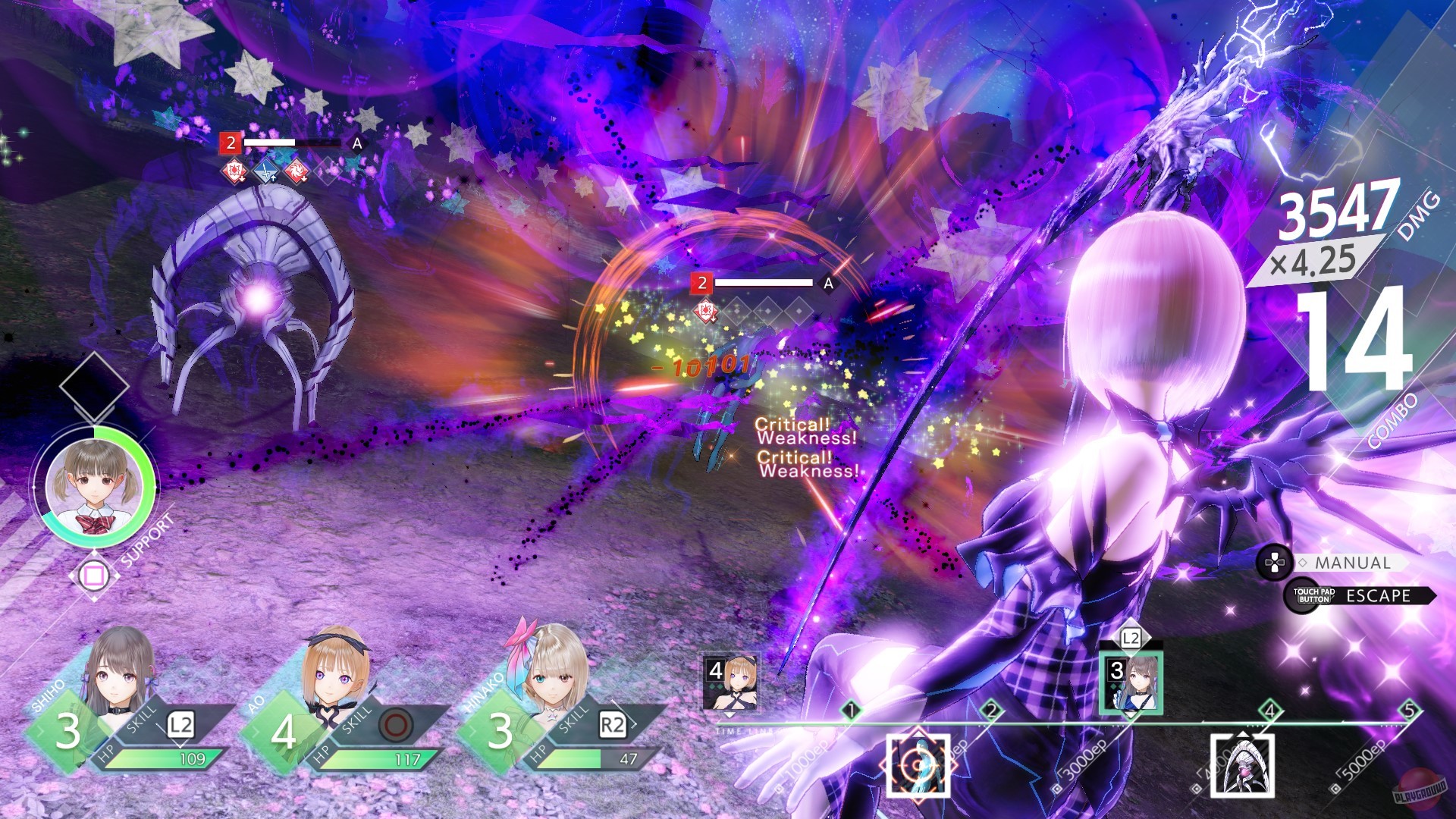 Скриншот из игры BLUE REFLECTION: Second Light - 46