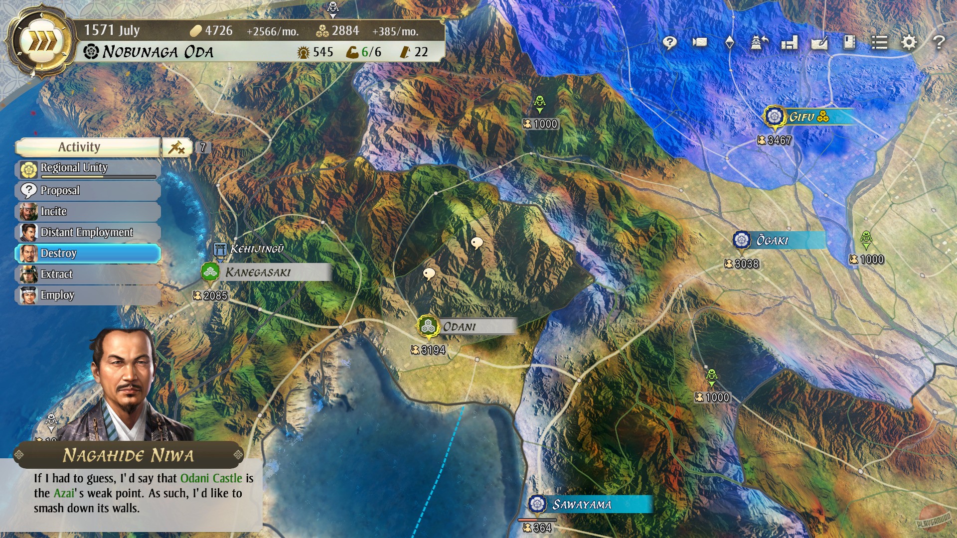 Скриншот из игры Nobunaga's Ambition: Awakening - 20
