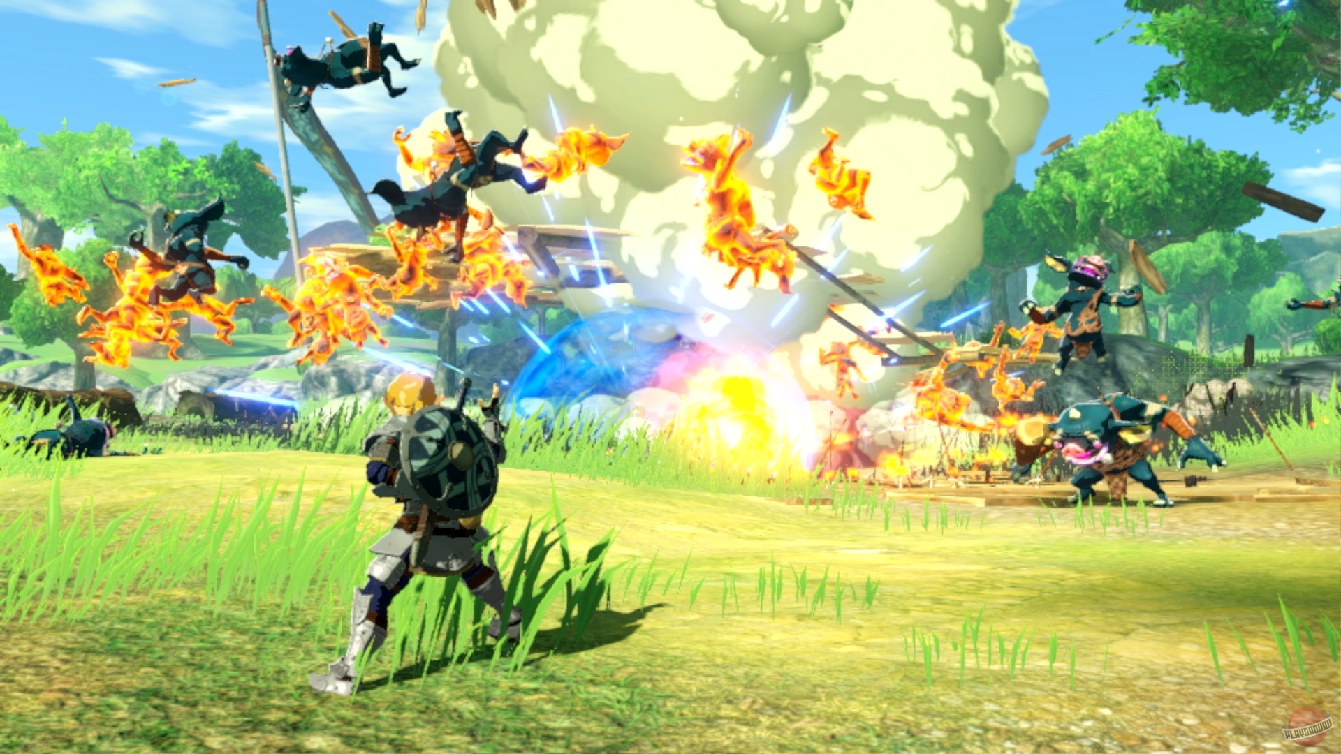 Скриншот из игры Hyrule Warriors: Age of Calamity - 55