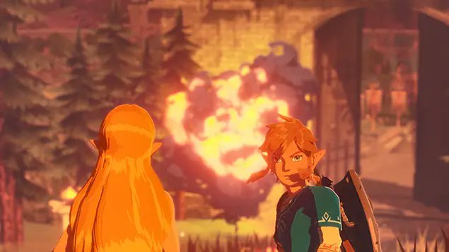 Скриншот из игры Hyrule Warriors: Age of Calamity - 23