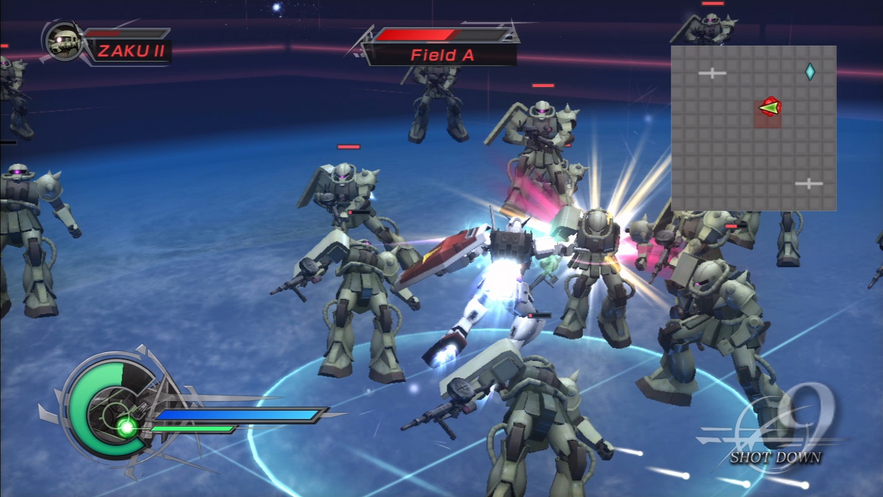 Скриншот из игры Dynasty Warriors: Gundam 2 - 9