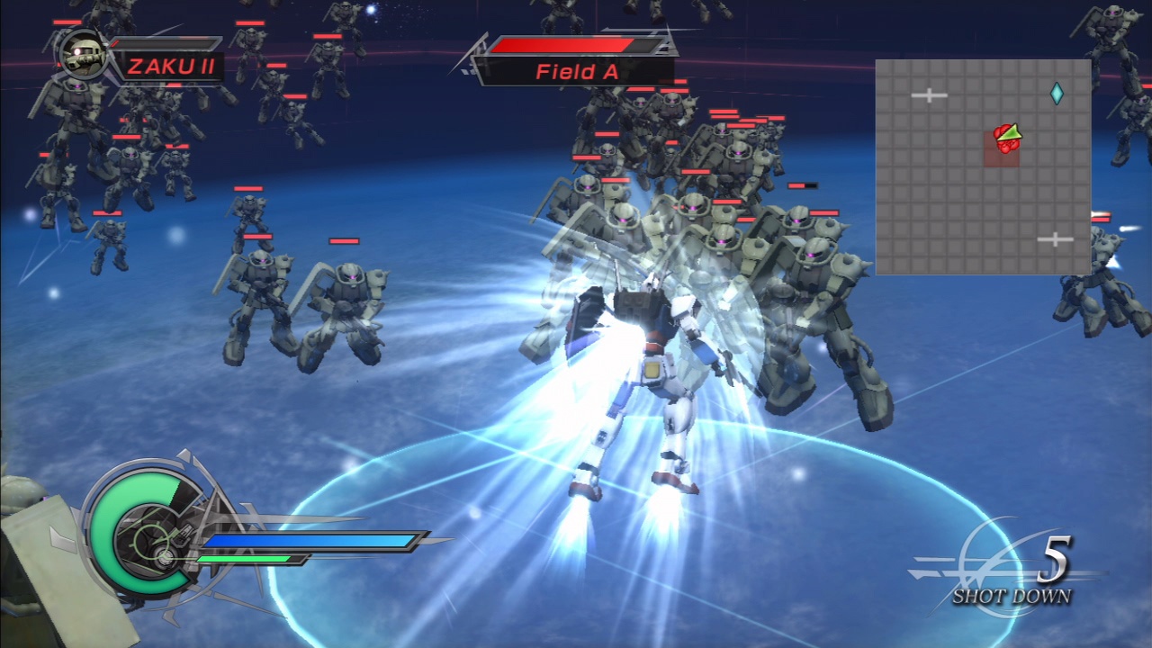 Скриншот из игры Dynasty Warriors: Gundam 2 - 61