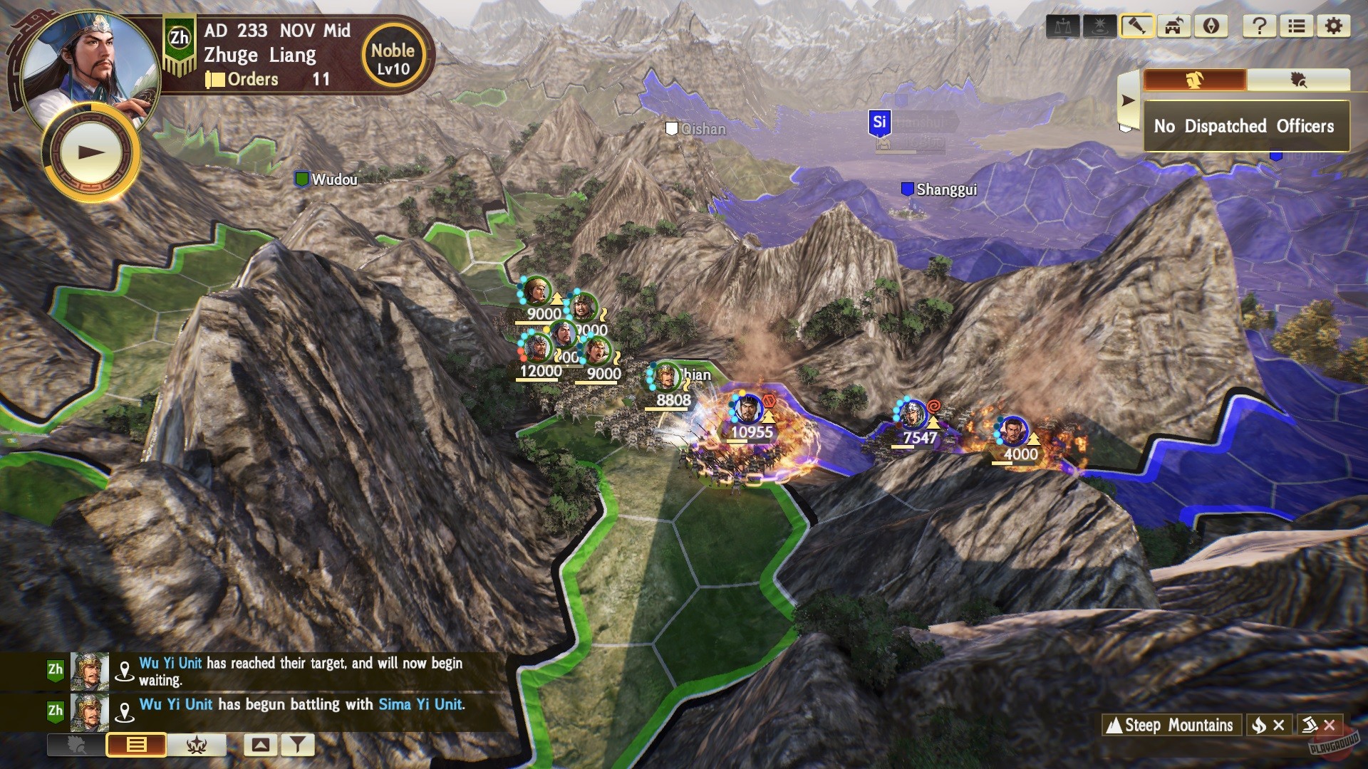 Скриншот из игры Romance of the Three Kingdoms 14 - 16