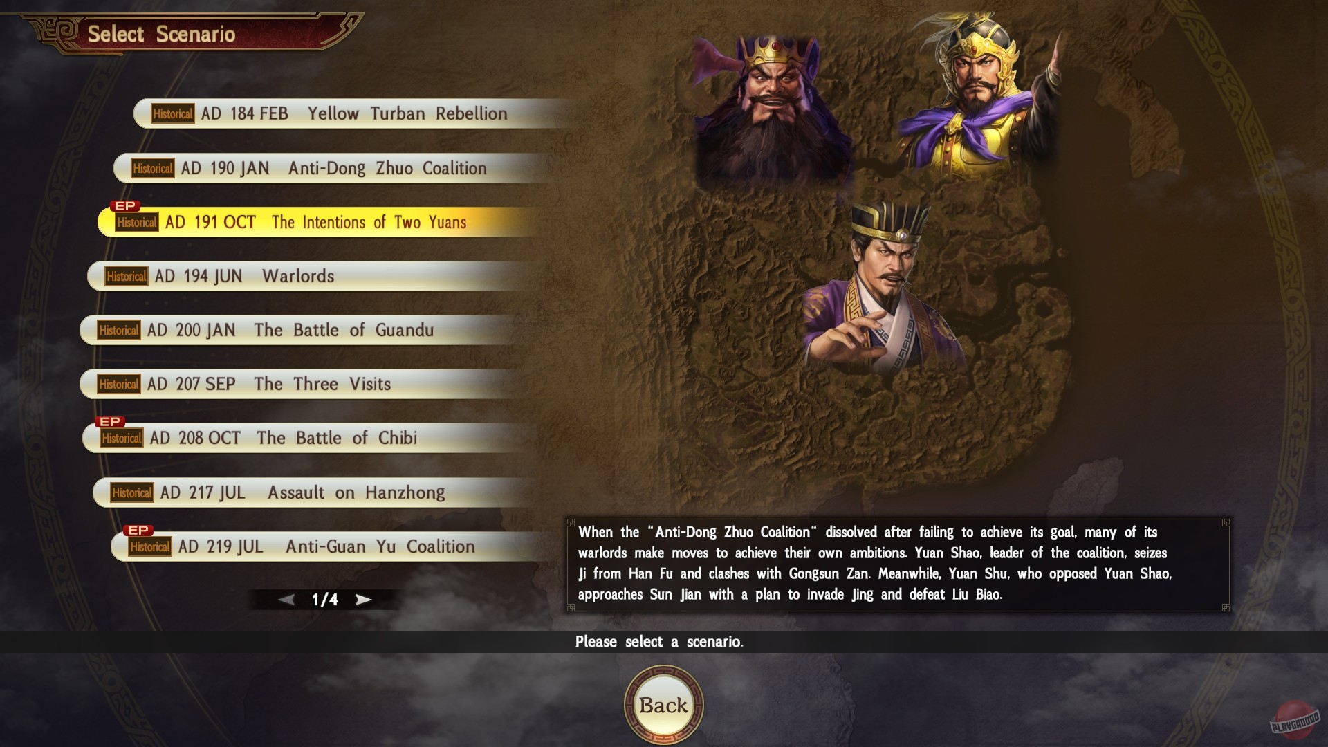 Скриншот из игры Romance of the Three Kingdoms 14 - 48