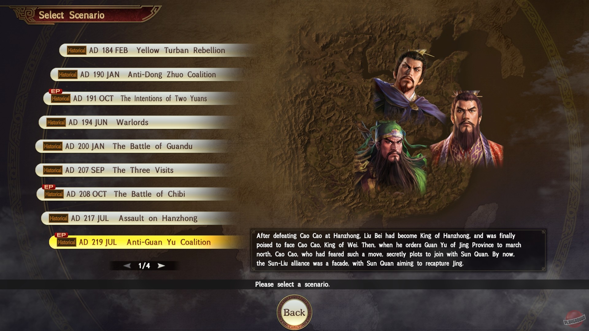 Скриншот из игры Romance of the Three Kingdoms 14 - 30