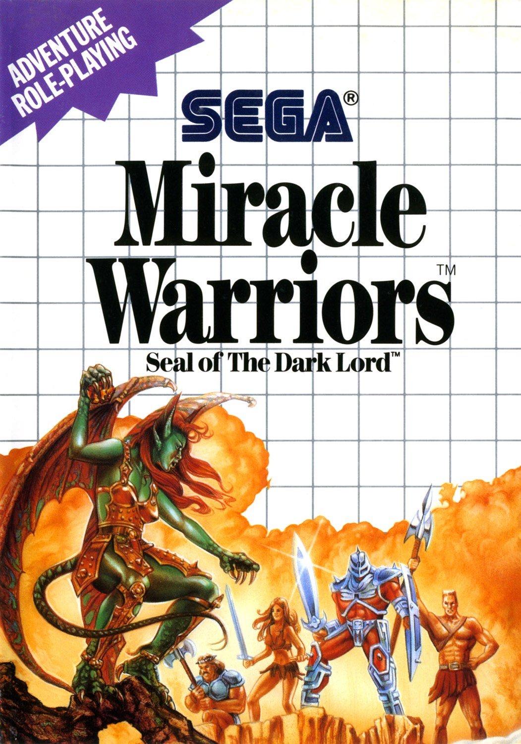 Обложка игры Miracle Warriors: Seal of the Dark Lord