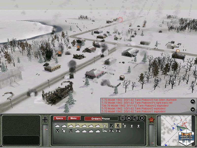 Скриншот из игры Panzer Command: Operation Winter Storm - 31