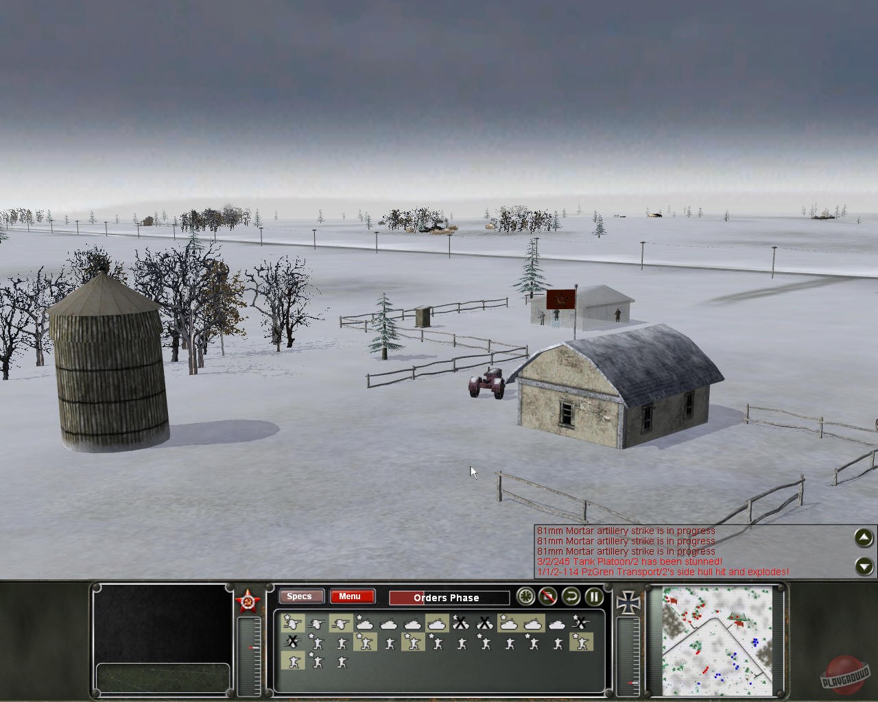 Скриншот из игры Panzer Command: Operation Winter Storm - 21