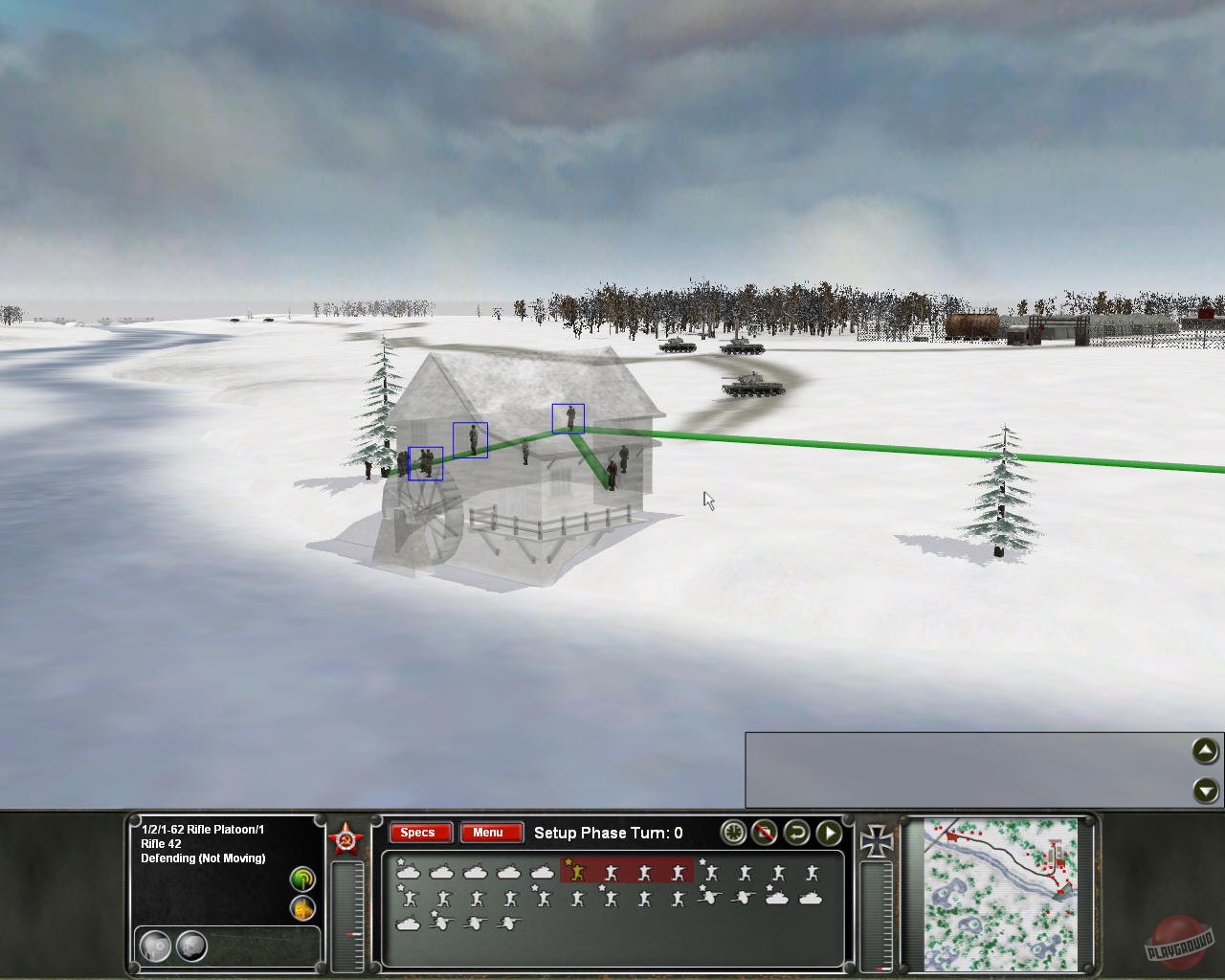 Скриншот из игры Panzer Command: Operation Winter Storm - 26