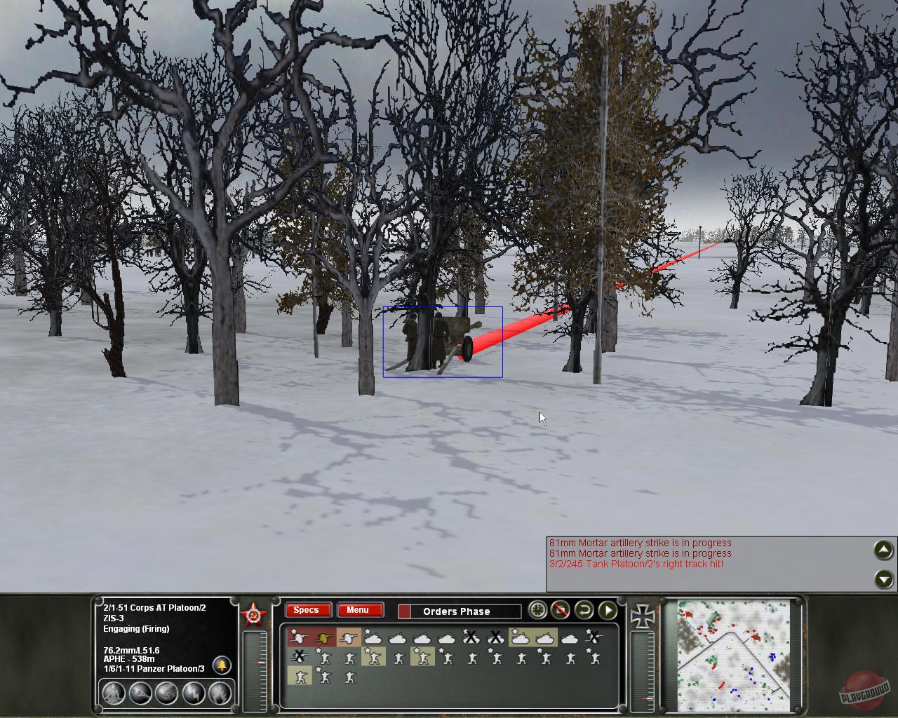 Скриншот из игры Panzer Command: Operation Winter Storm - 14