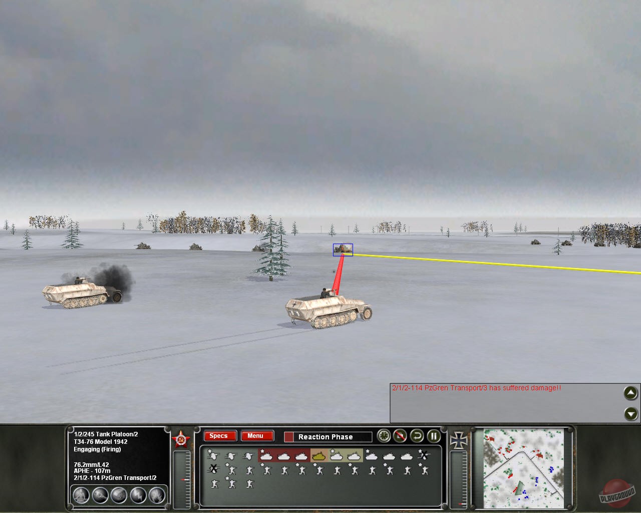Скриншот из игры Panzer Command: Operation Winter Storm - 7