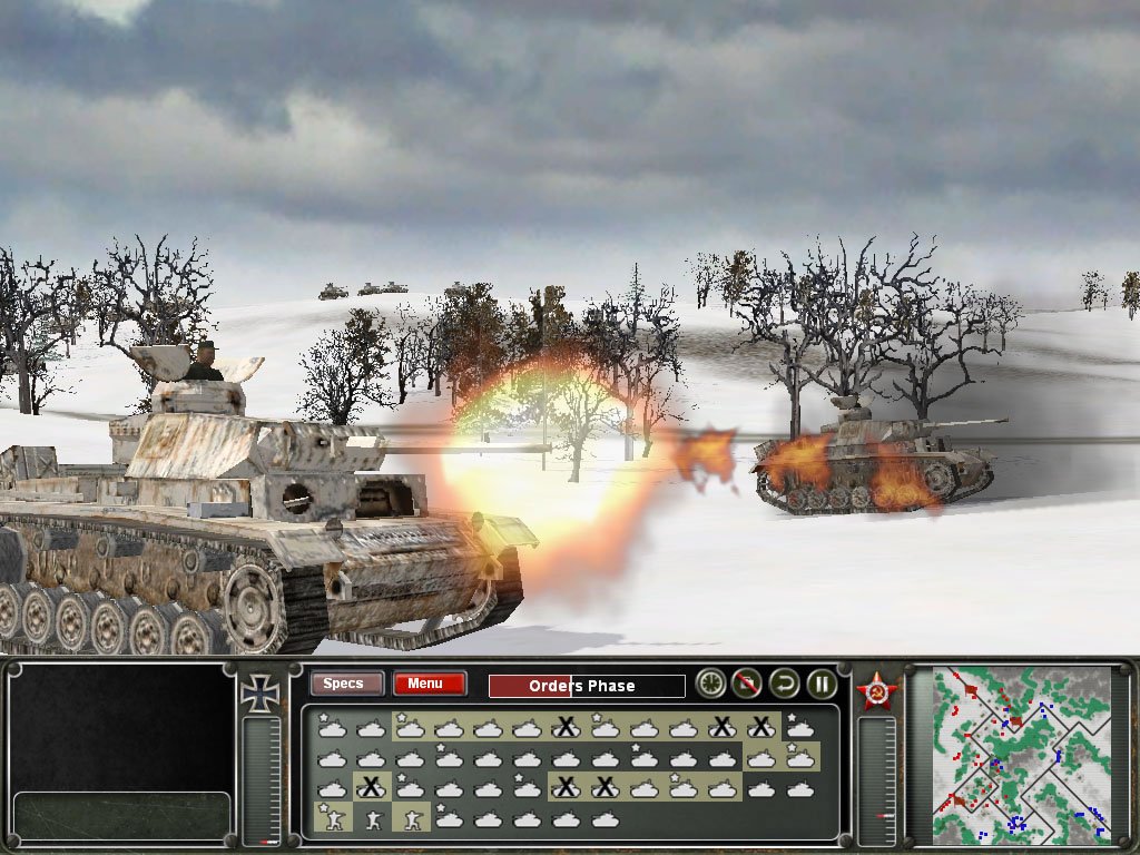 Скриншот из игры Panzer Command: Operation Winter Storm - 1