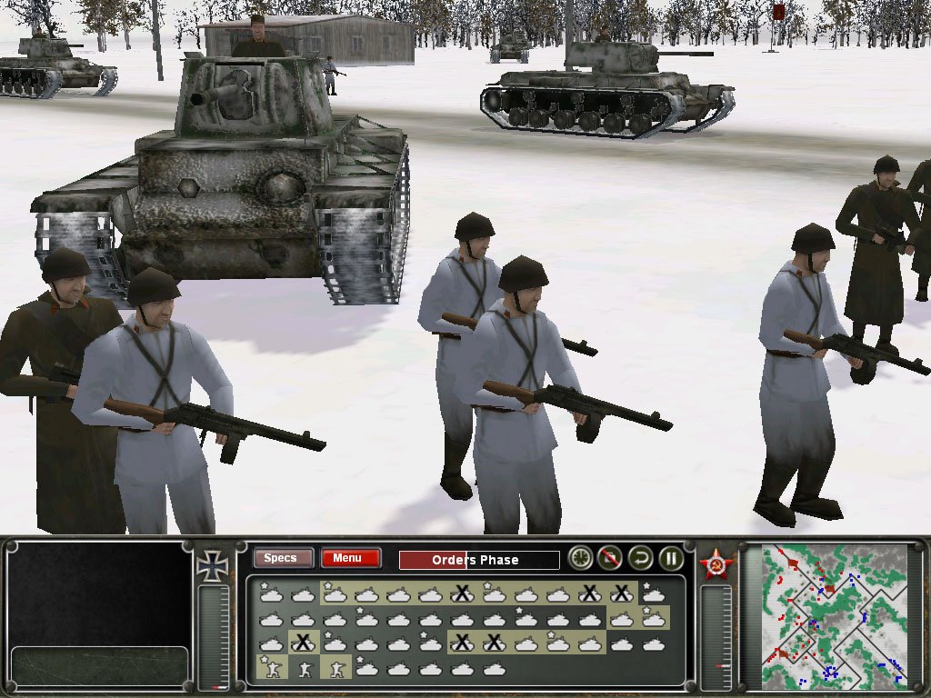 Скриншот из игры Panzer Command: Operation Winter Storm - 2