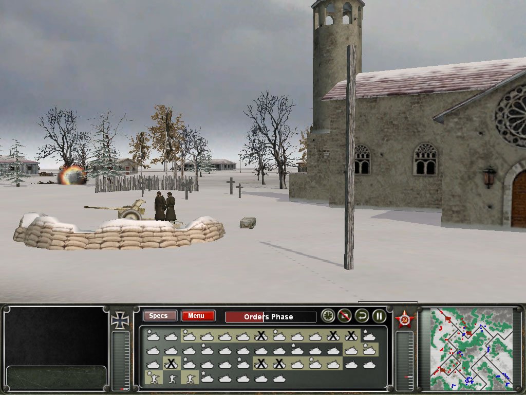 Скриншот из игры Panzer Command: Operation Winter Storm - 3