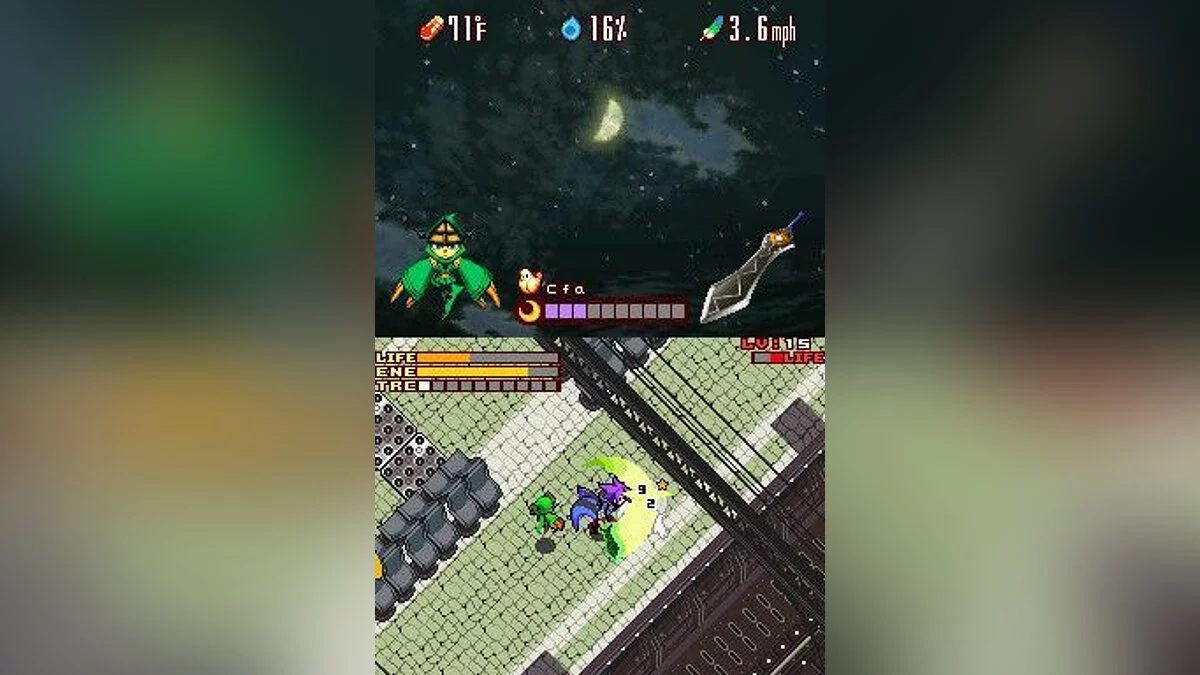 Скриншот из игры Lunar Knights - 4