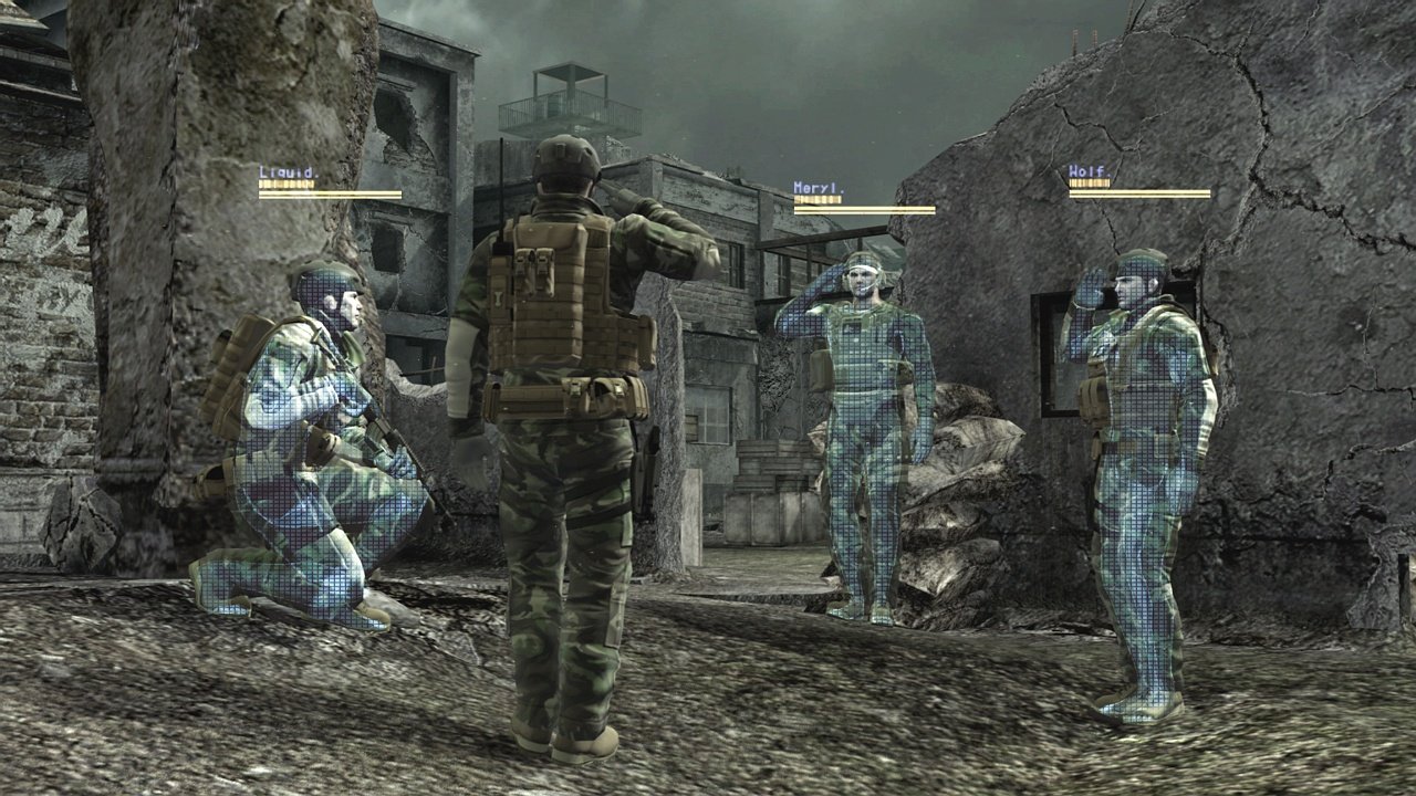 Скриншот из игры Metal Gear Online - 48