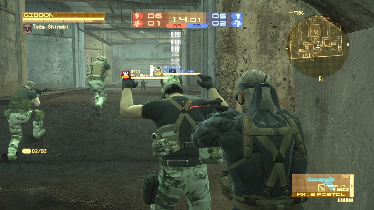Скриншот из игры Metal Gear Online - 59