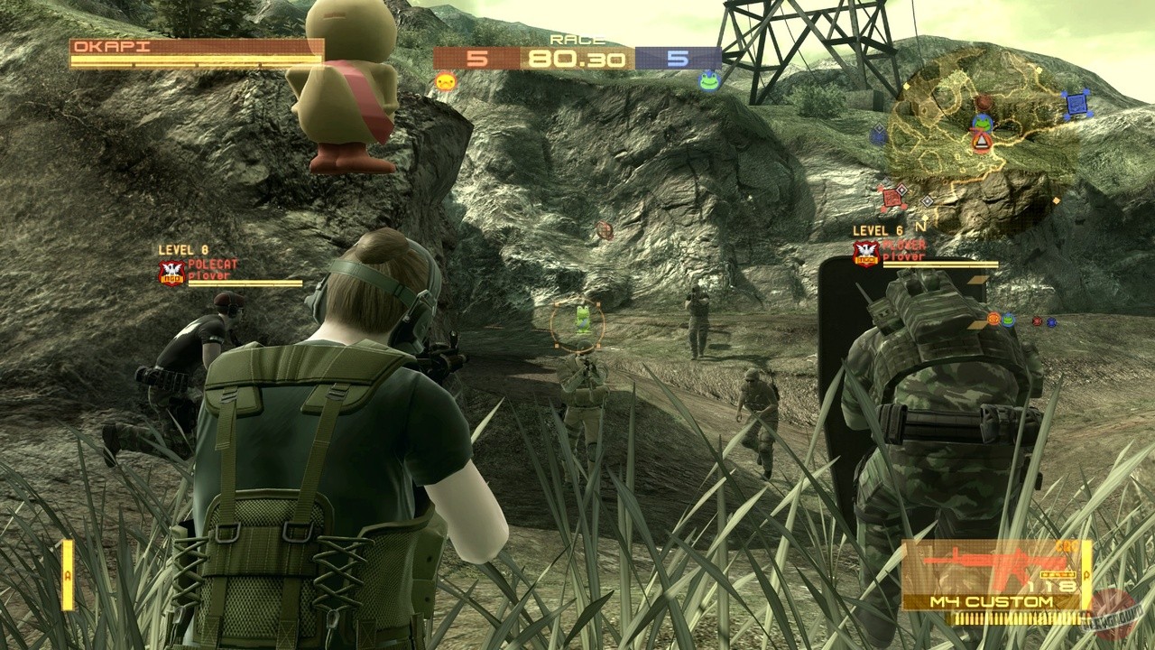 Скриншот из игры Metal Gear Online - 12