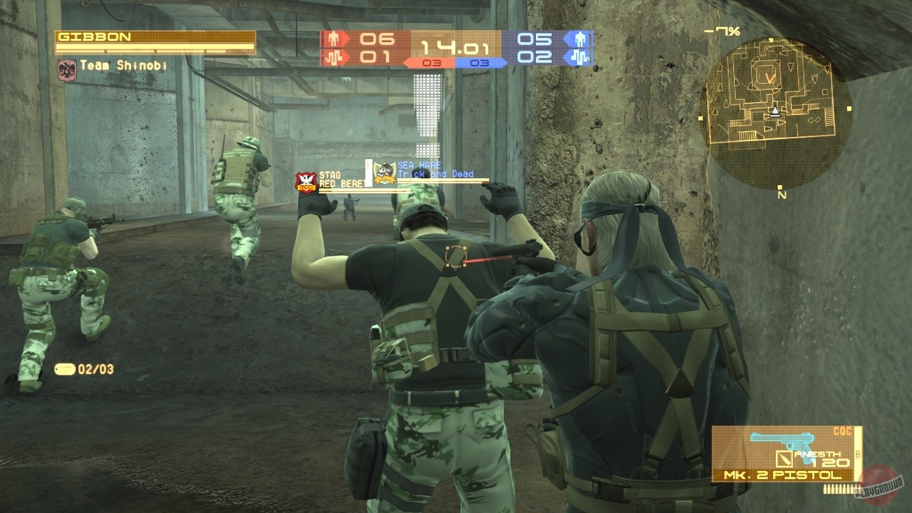 Скриншот из игры Metal Gear Online - 2