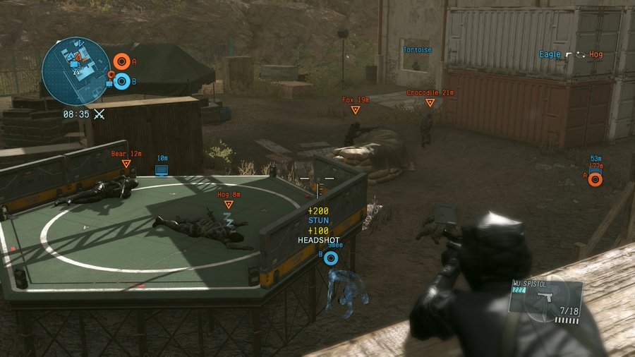 Скриншот из игры Metal Gear Online - 43