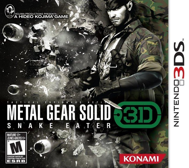 Обложка игры Metal Gear Solid: Snake Eater 3D
