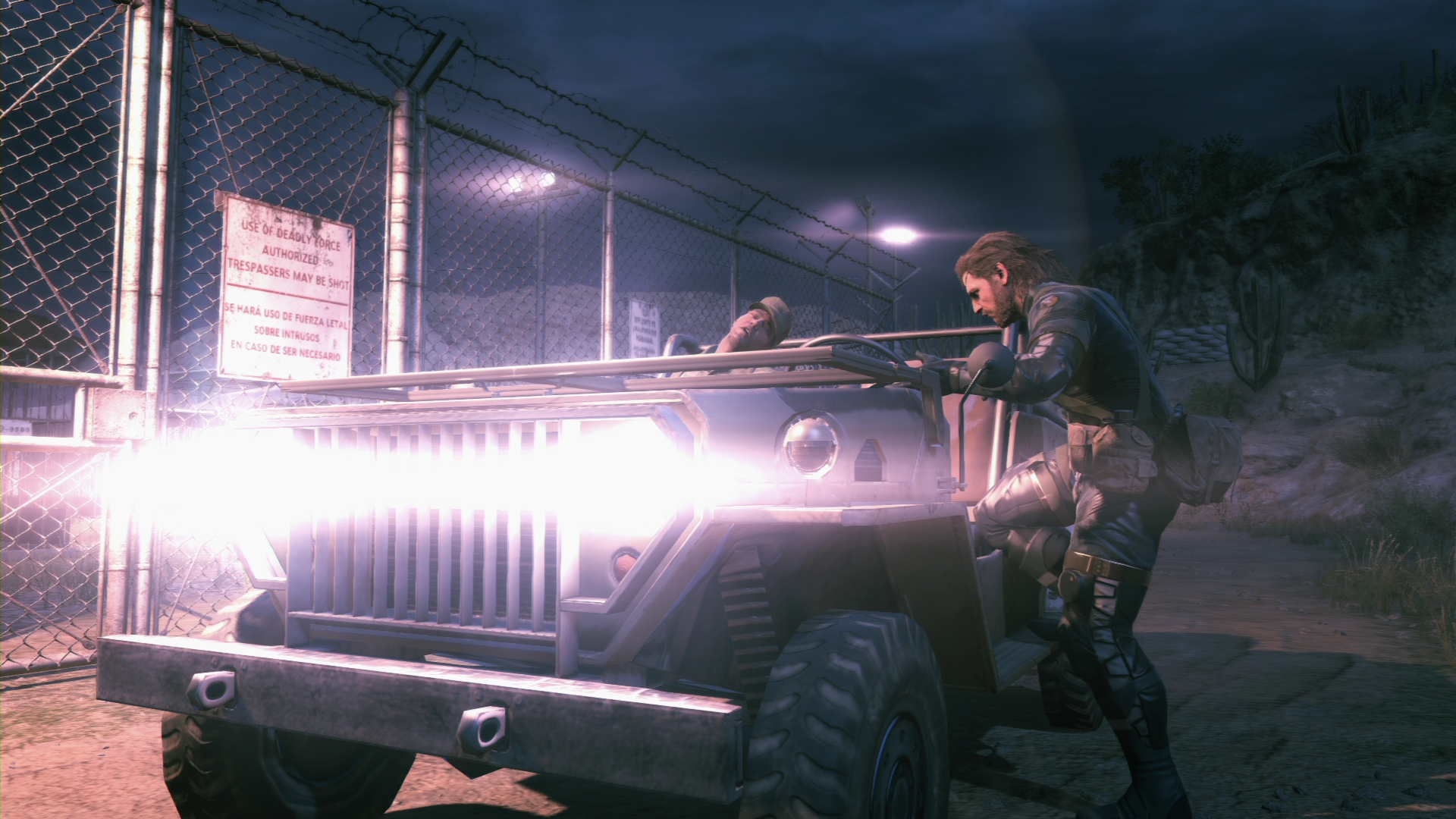 Скриншот из игры Metal Gear Solid V: Ground Zeroes - 2