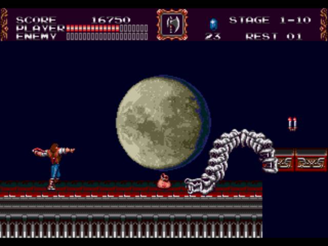 Скриншот из игры Castlevania Bloodlines - 8