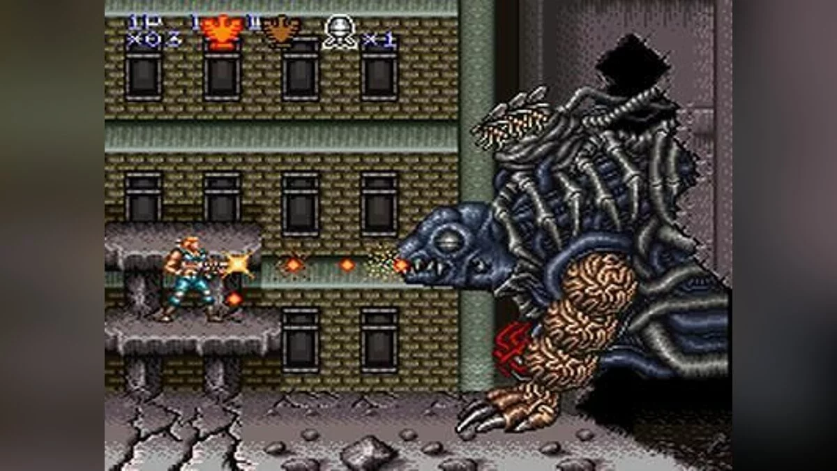 Скриншот из игры Contra 3: The Alien Wars - 8