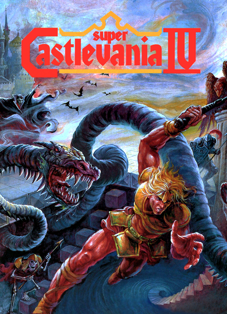 Обложка игры Super Castlevania 4
