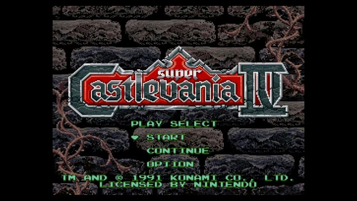 Скриншот из игры Super Castlevania 4 - 17