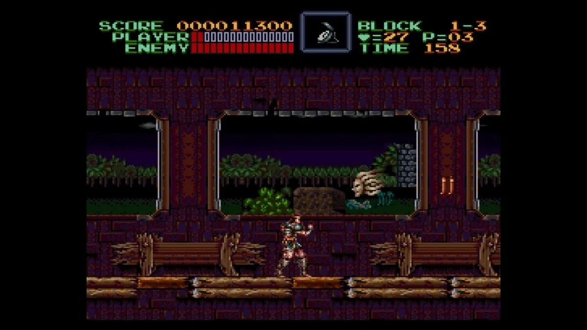 Скриншот из игры Super Castlevania 4 - 3