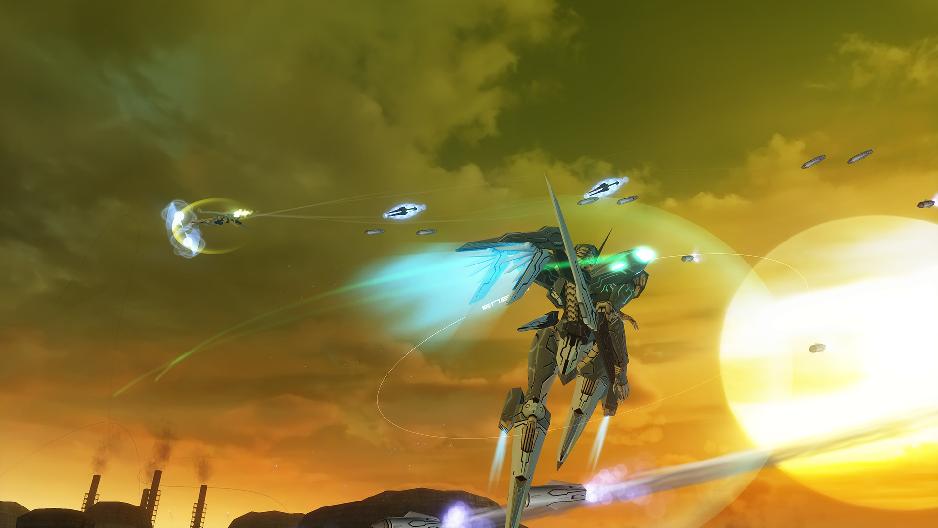 Скриншот из игры Zone of the Enders: The 2nd Runner - 12