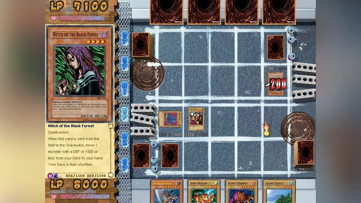 Скриншот из игры Yu-Gi-Oh! Power of Chaos: Joey the Passion - 8