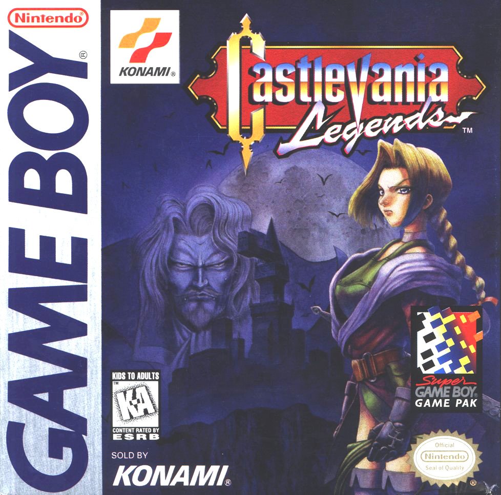 Обложка игры Castlevania Legends