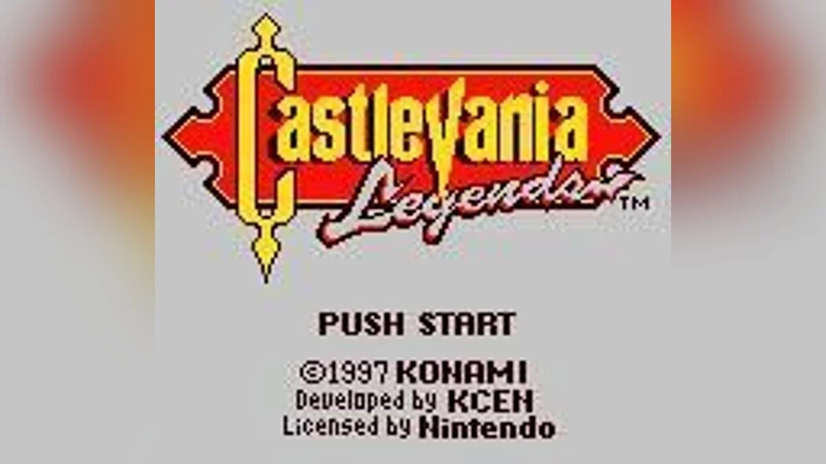 Скриншот из игры Castlevania Legends - 1