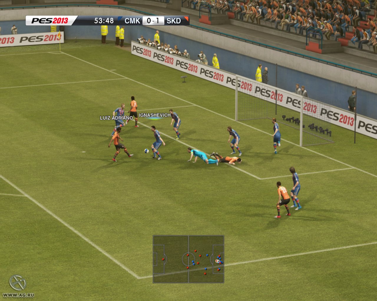 Скриншот из игры Pro Evolution Soccer 2013 - 122