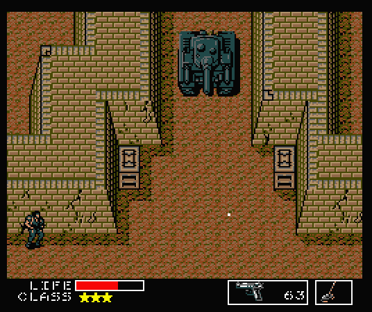Скриншот из игры Metal Gear - 1
