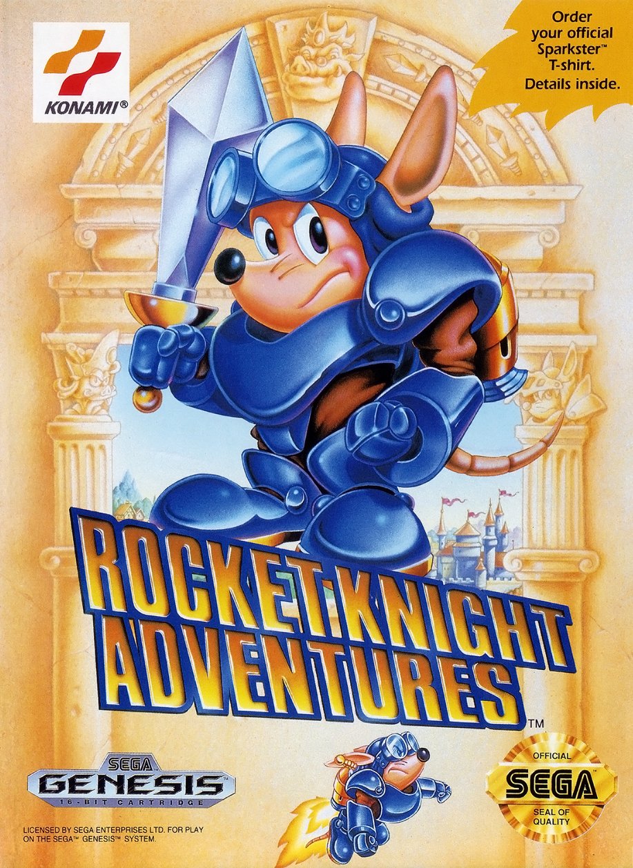 Обложка игры Rocket Knight Adventures