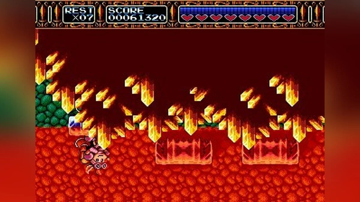 Скриншот из игры Rocket Knight Adventures - 2