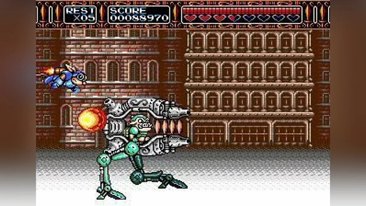 Скриншот из игры Rocket Knight Adventures - 19