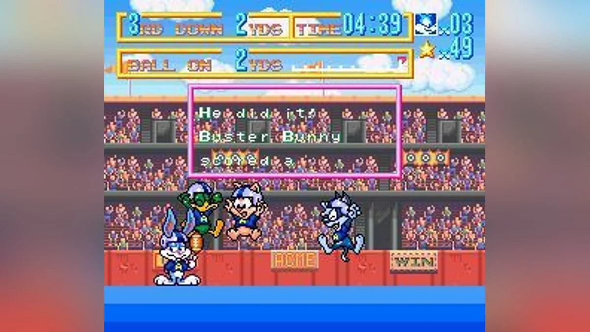 Скриншот из игры Tiny Toon Adventures - Buster Busts Loose! - 7