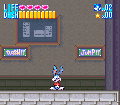 Скриншот из игры Tiny Toon Adventures - Buster Busts Loose! - 4