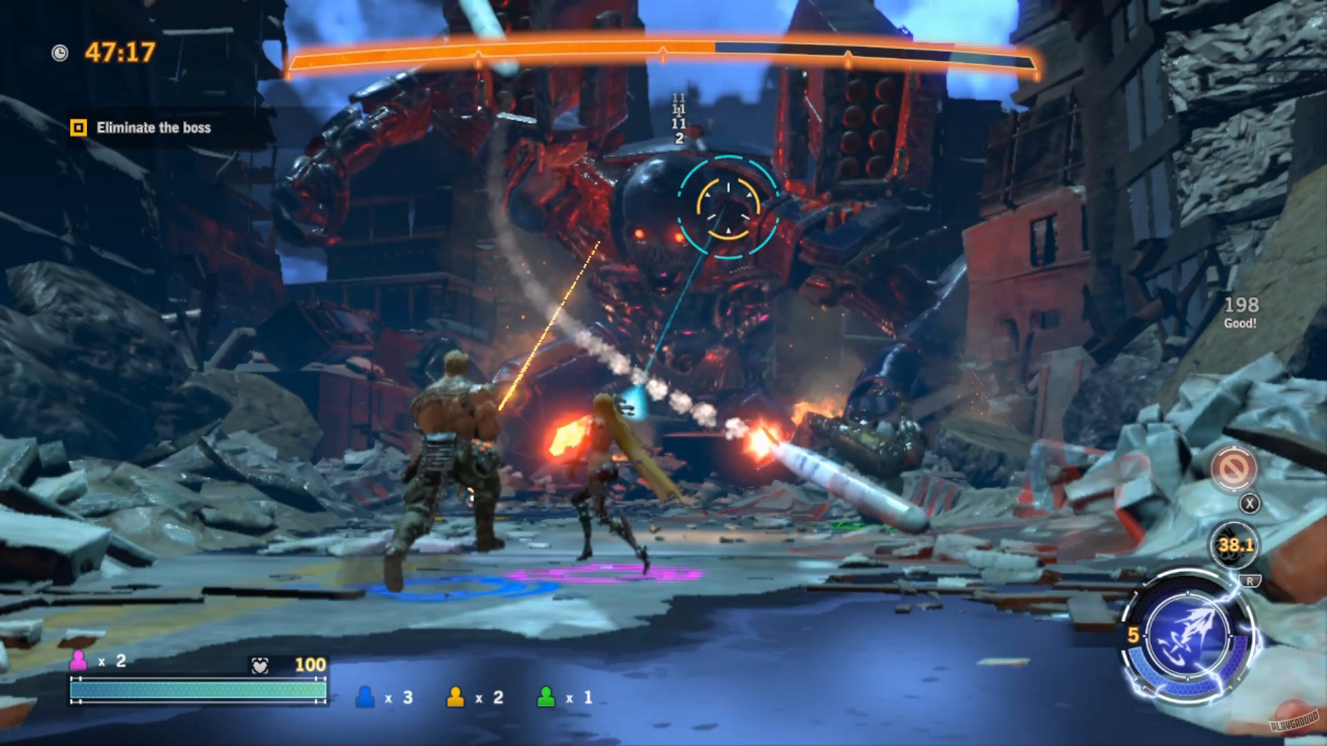 Скриншот из игры CONTRA: ROGUE CORPS - 37