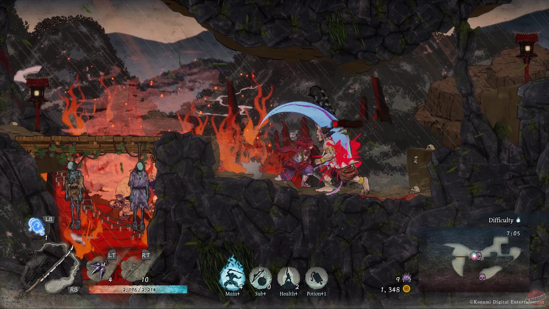Скриншот из игры GetsuFumaDen: Undying Moon - 17