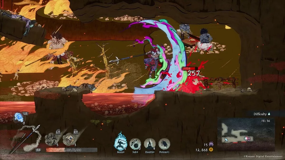 Скриншот из игры GetsuFumaDen: Undying Moon - 22